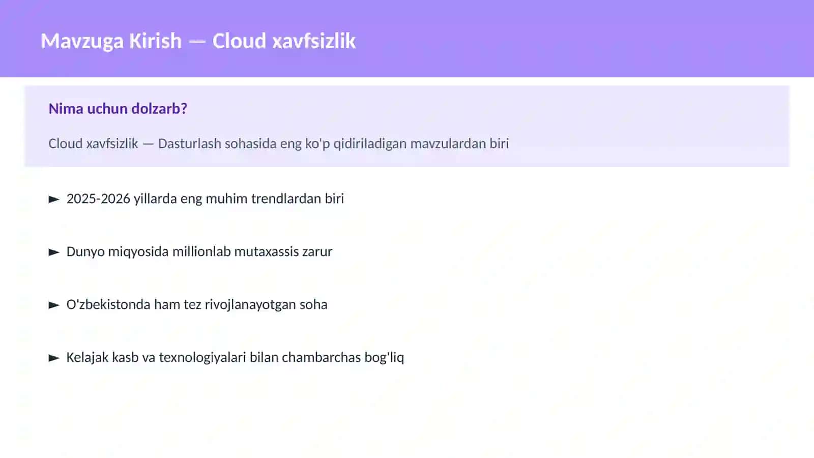 DASTURLASH | CLOUD VA DEVOPS 2