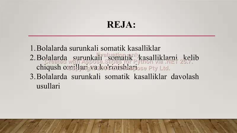Bolalarda surunkali somatik kasalliklarni kelib chiqush omillari va ko‘rinishlari 2