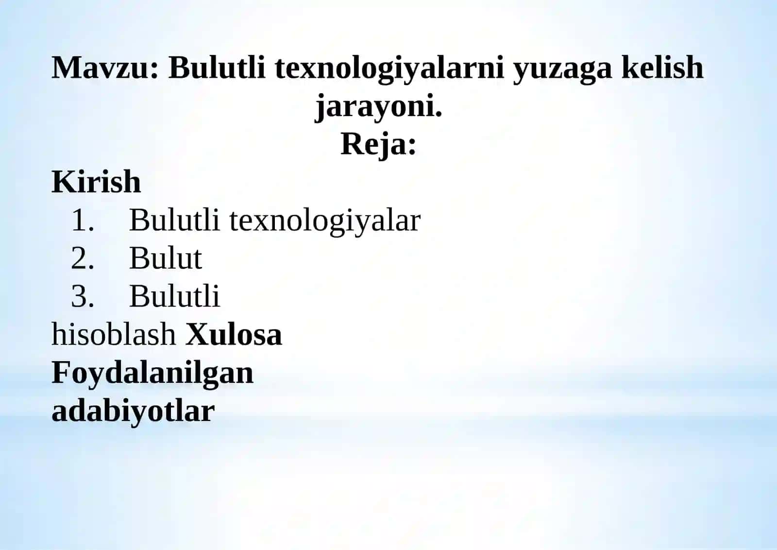 Bulutli texnologiyalarni yuzaga kelish jarayoni 2