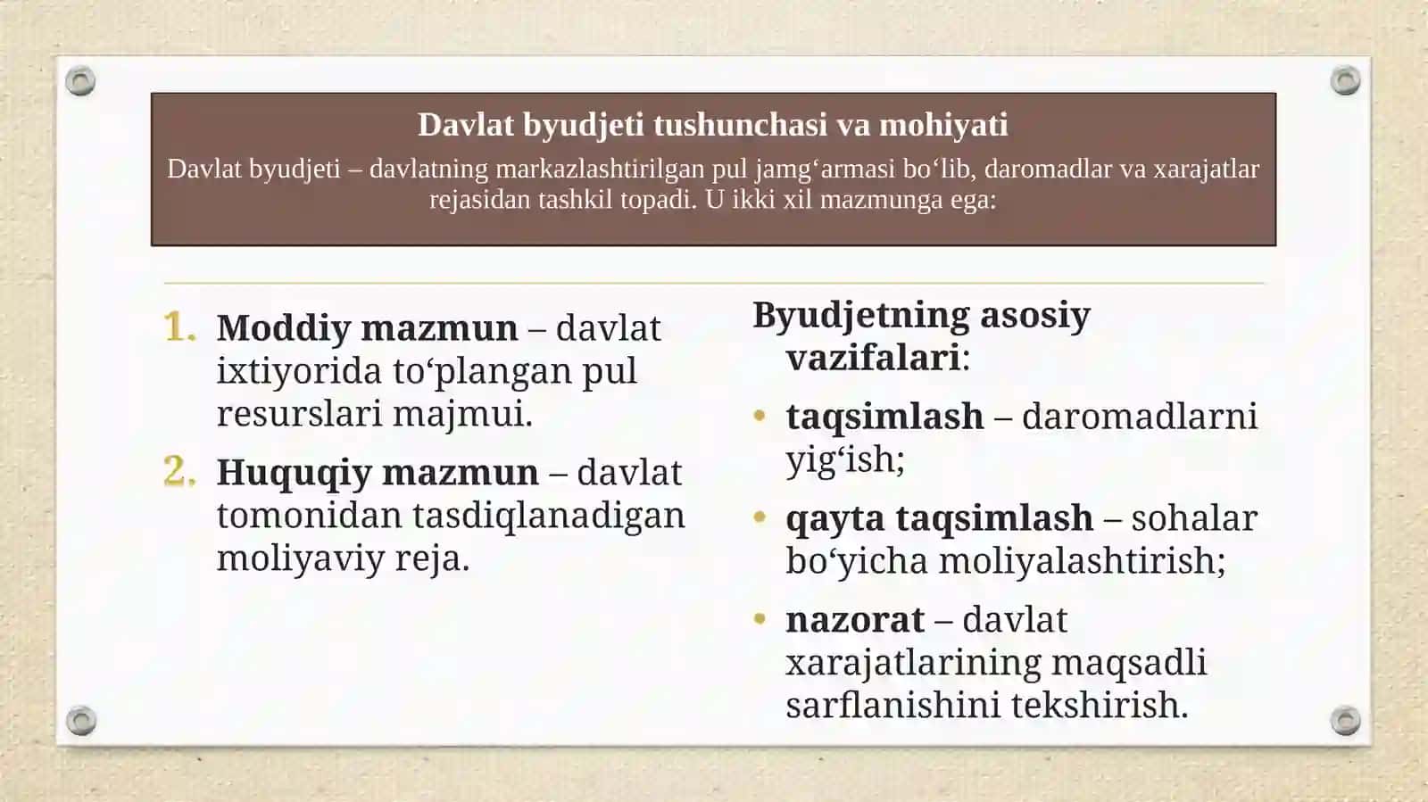 Davlat Byudjeti 2