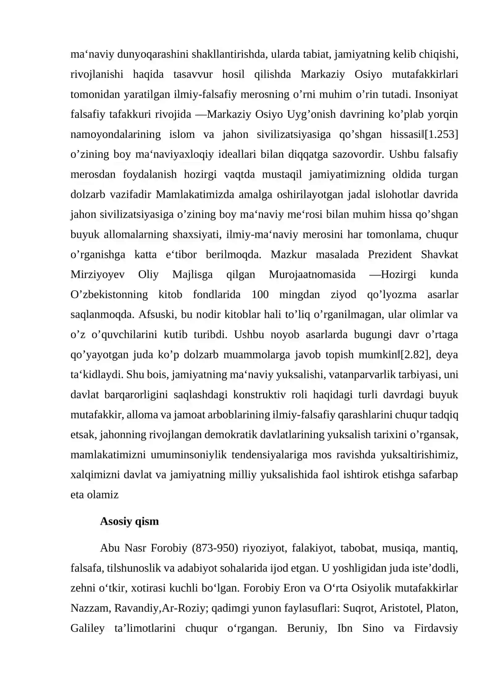 Abu Nasr Forobiy zamonida ta’lim-tarbiyaga qarashlar 2