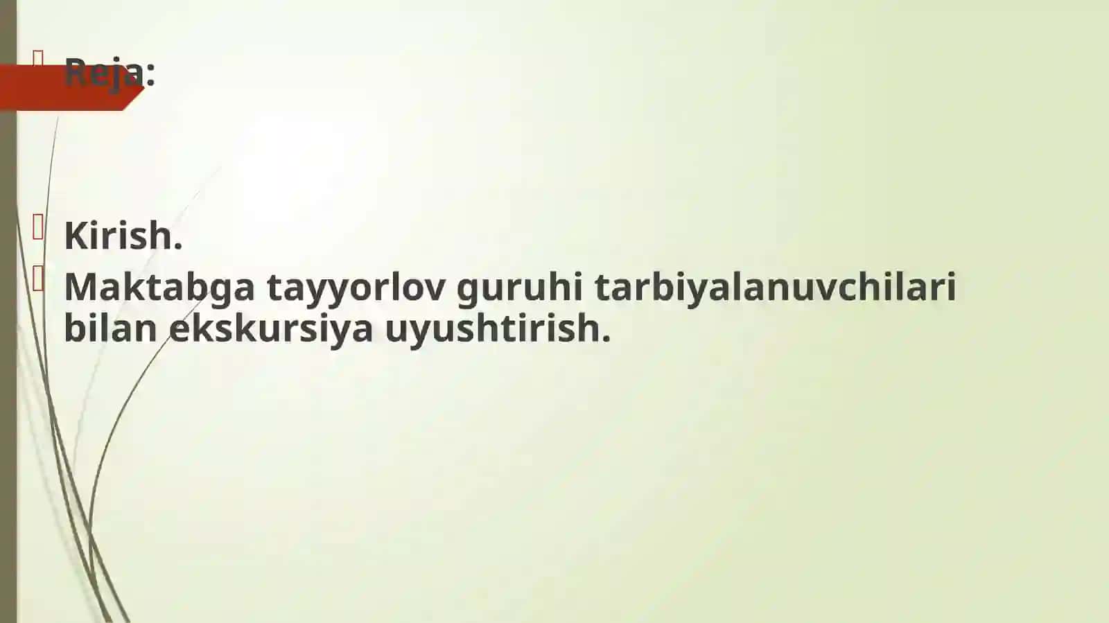 Ekskursiya maktabgacha yoshdag'i bolalarni aqliy jihatdan tarbiyalash shakli 2