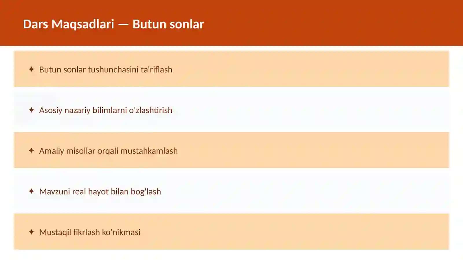 Matematika - Sonlar nazariyasi 2