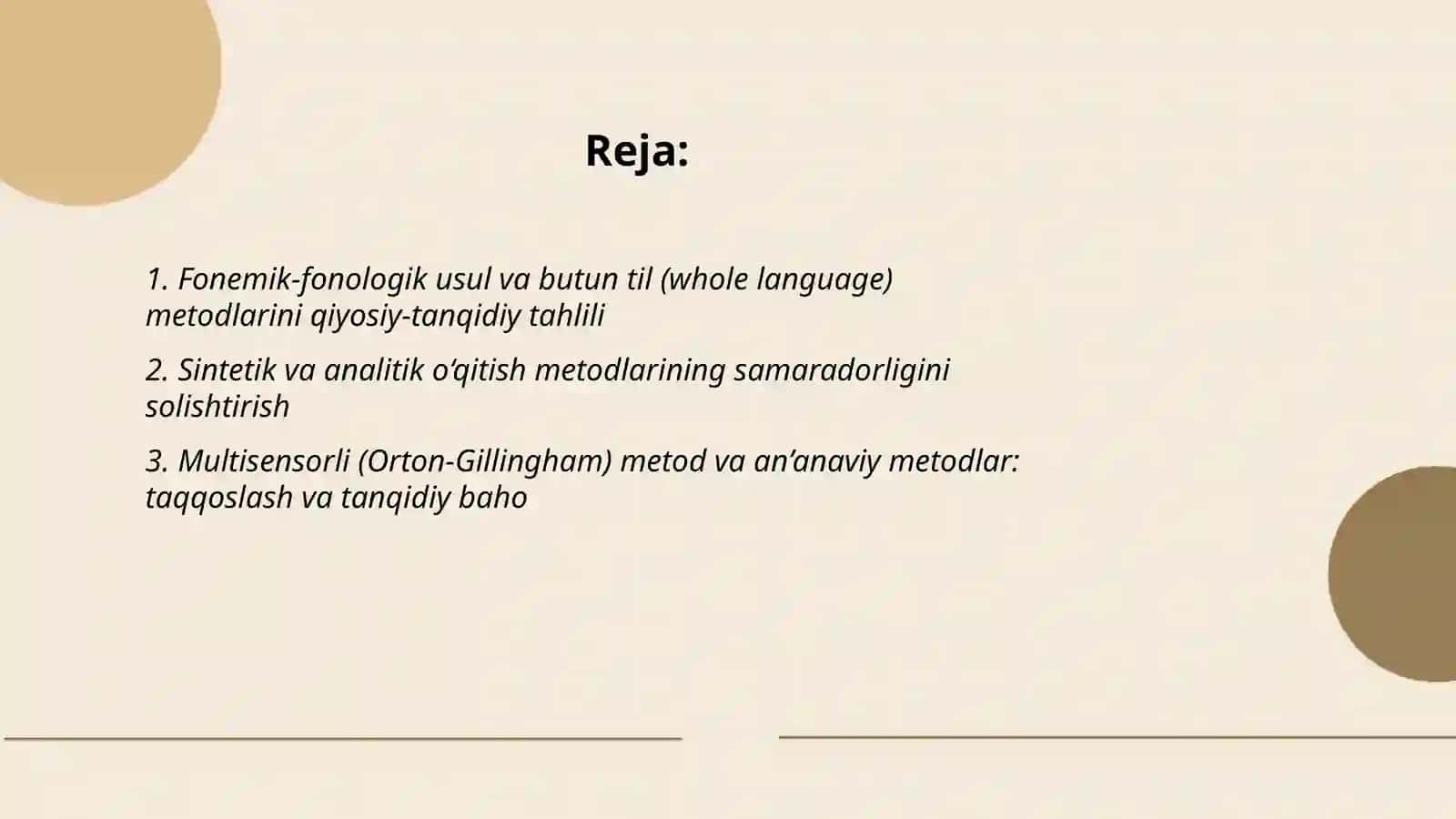 Savod oʻrgatish metodlariga qiyosiy -tanqidiy tahlil 2