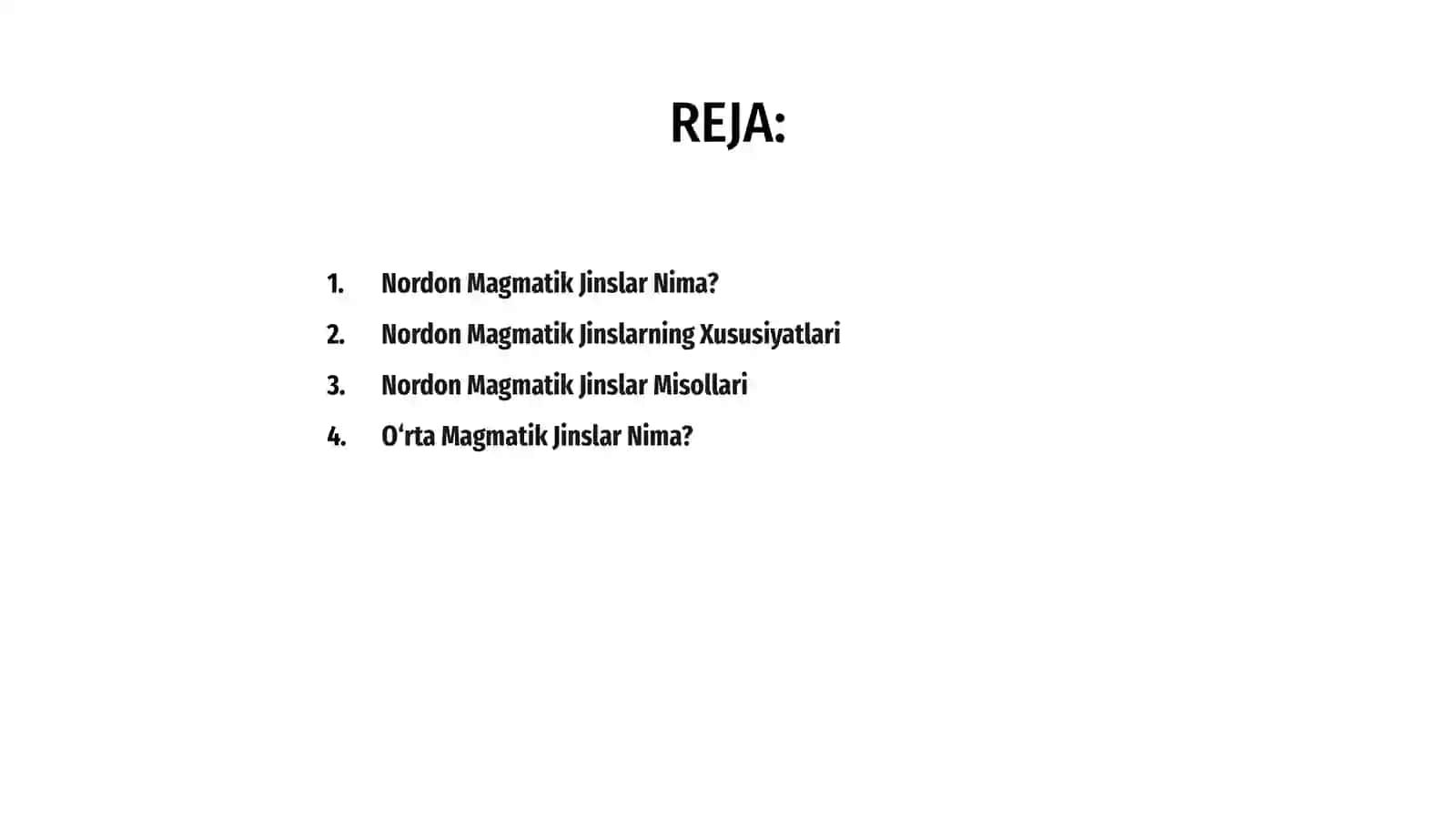 Nordon magmatik jinslar 2