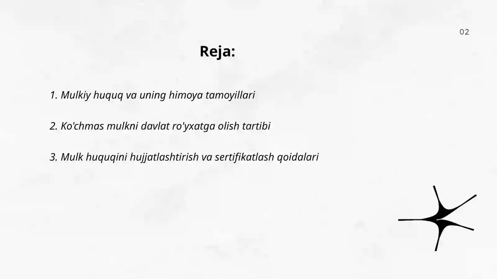 Mulkiy huquqlarni himoya qilishga oid muhim tartib – qoidalar 2