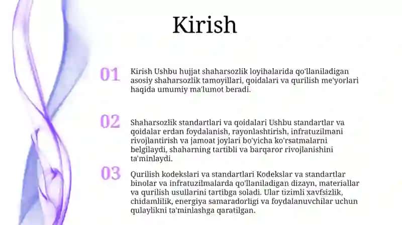 Shaharsozlik Normalari Va Qoidalari, Qurilish Me'Yorlari Va Qoidalari 2