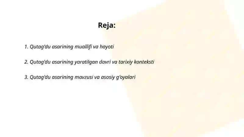 Qutag'du asari haqida 2