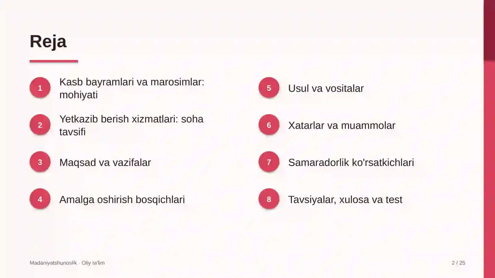 yetkazib berish xizmatlarida kasb bayramlari va marosimlar 2766 2