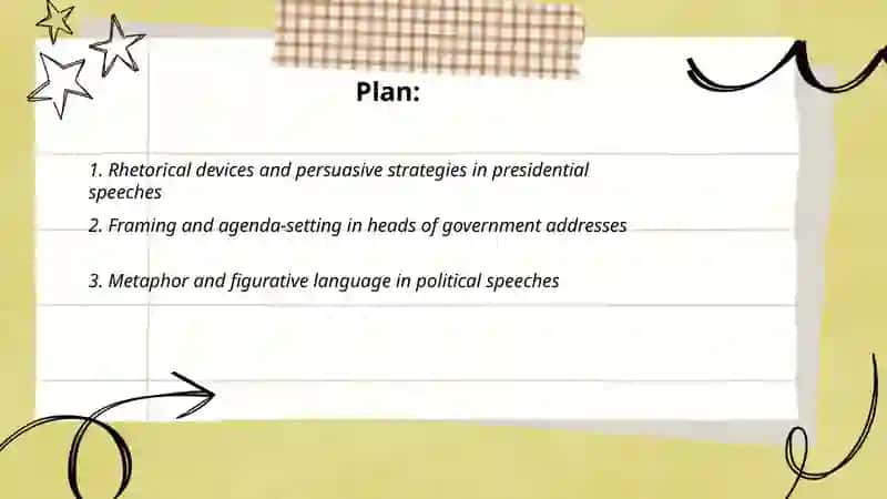 The interpretation of speech of presidents and heads of government 2