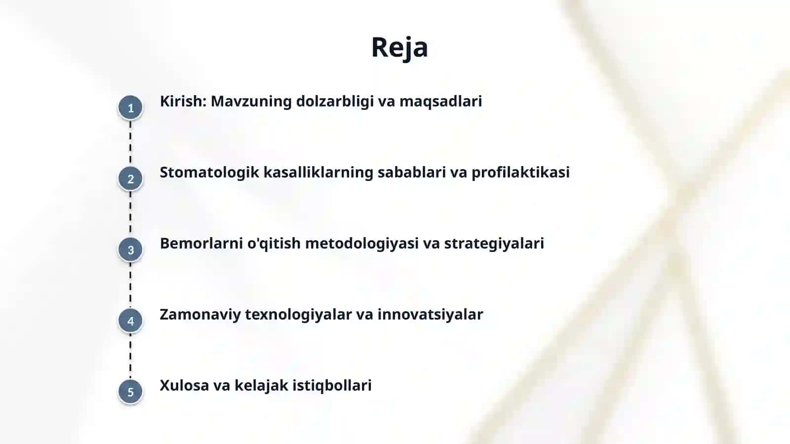 Stomatologik profilaktika va bemorlarni o'qitish 2