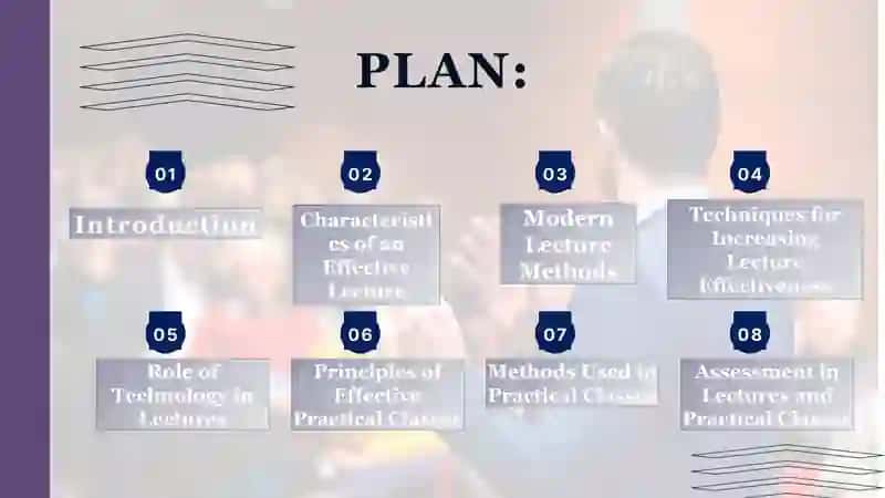 METHODS AND TECHNIQUES OF EFFETIVE ORGANIZATION OF LECTURES AND PRACTICAL CLASSES 2