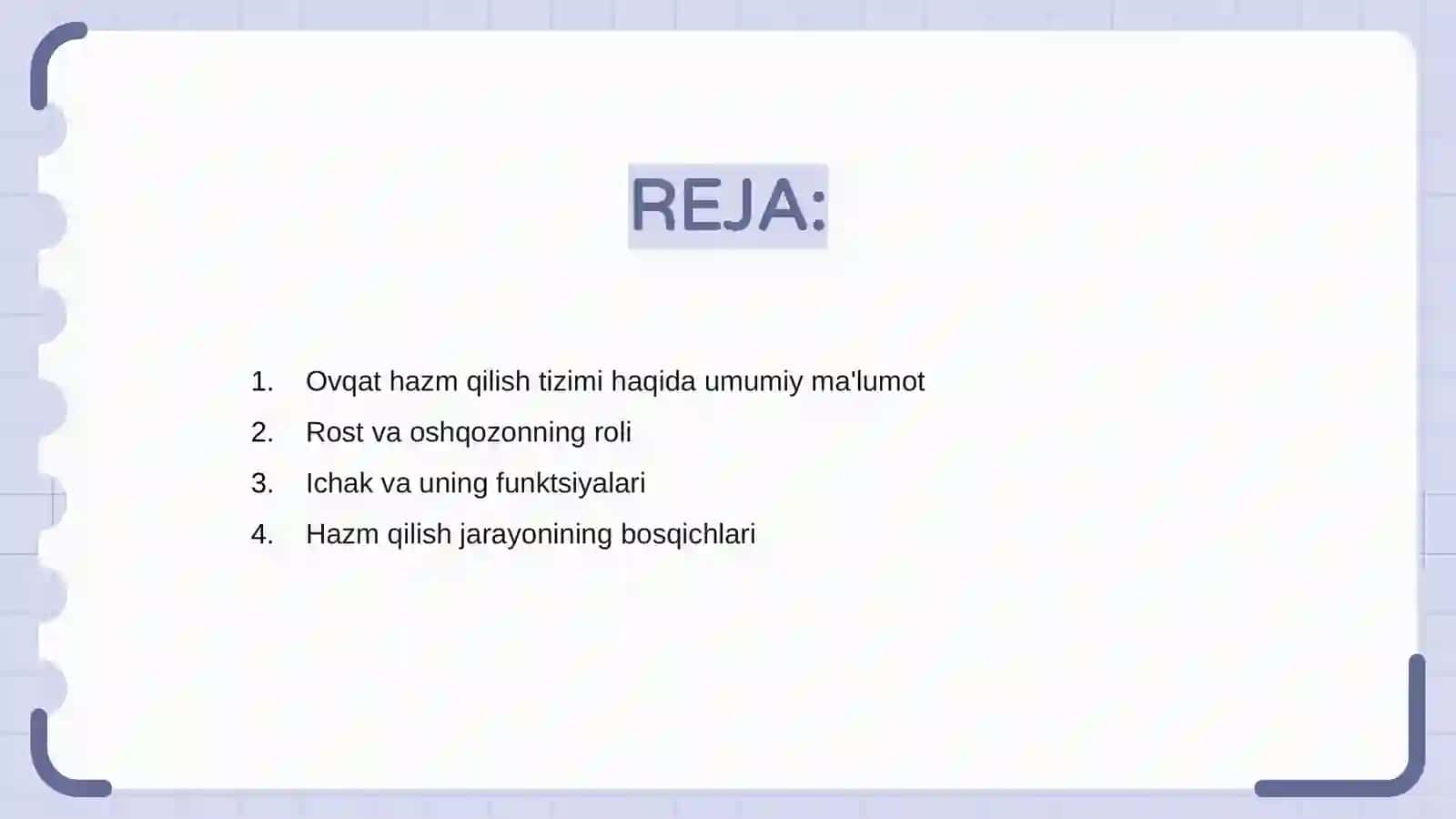 Ovqat hazm qilish 2