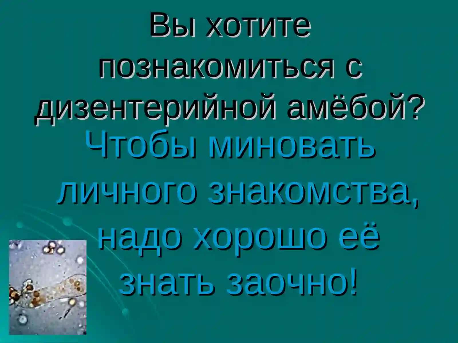 Амёбная дизентерия 2
