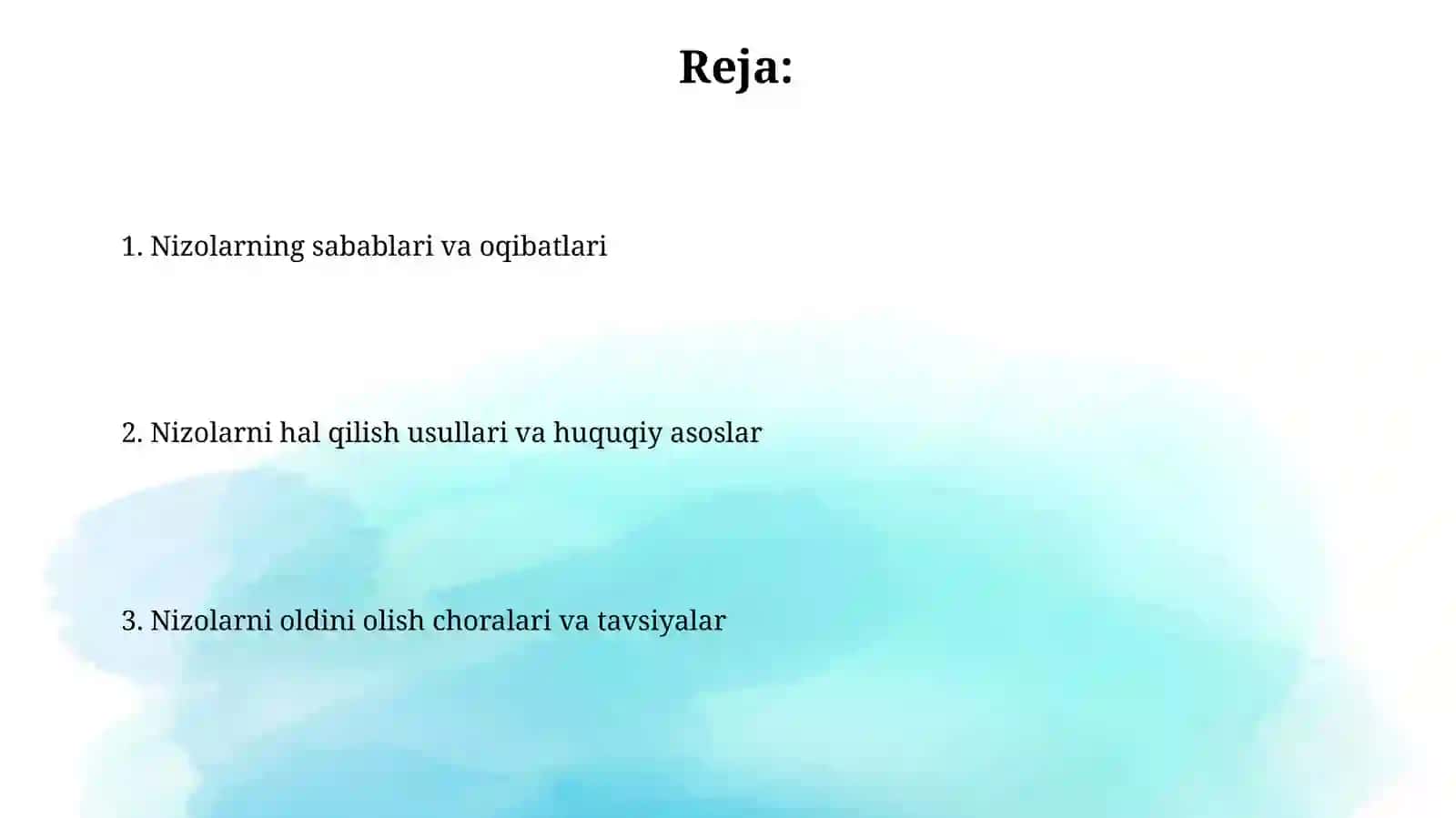 Talim muassasalarida pedogoglar bilan konfliktlar kelib chiqishi 2