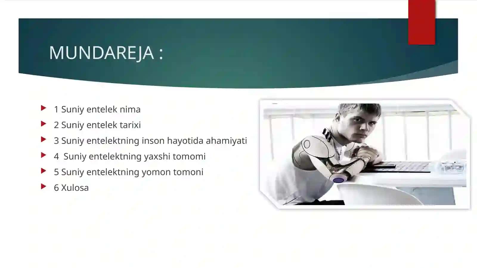 SUNIY ENTELEKT NIMA? 2