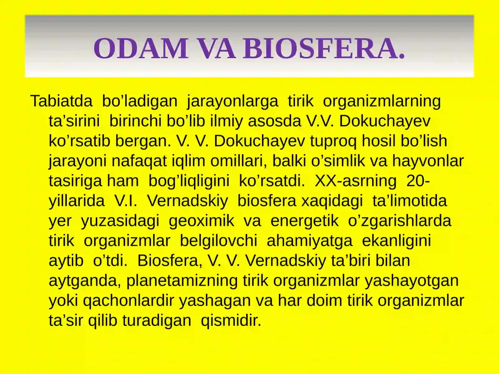 ODAM VA BIOSFERA 2