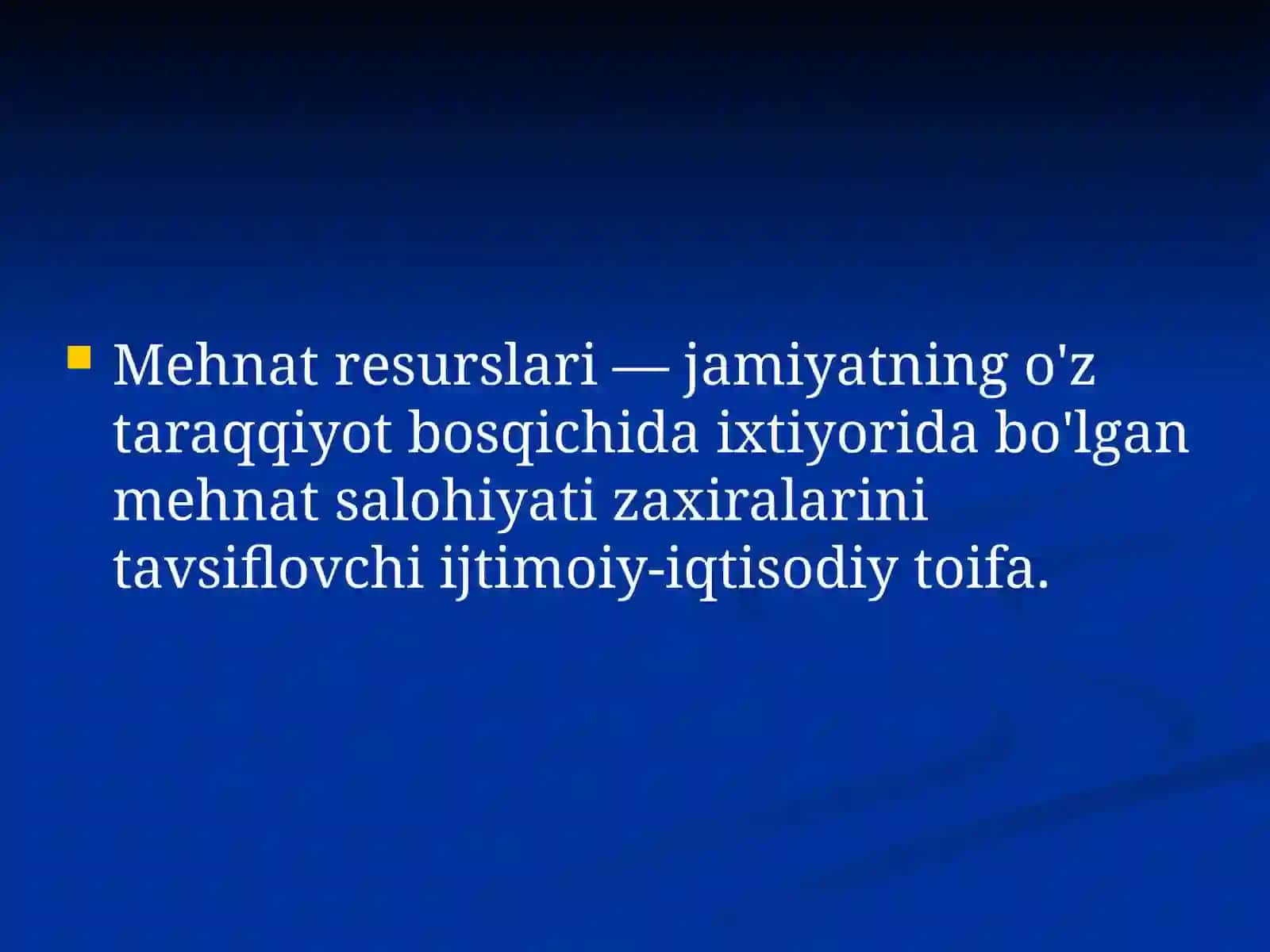 Iqtisodiyot - Shaxsiy korxona 2