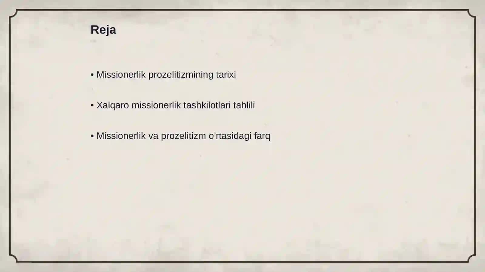 Missionerlik prozelitizm mohiyati xalqaro missionerlik tashkiloti 2