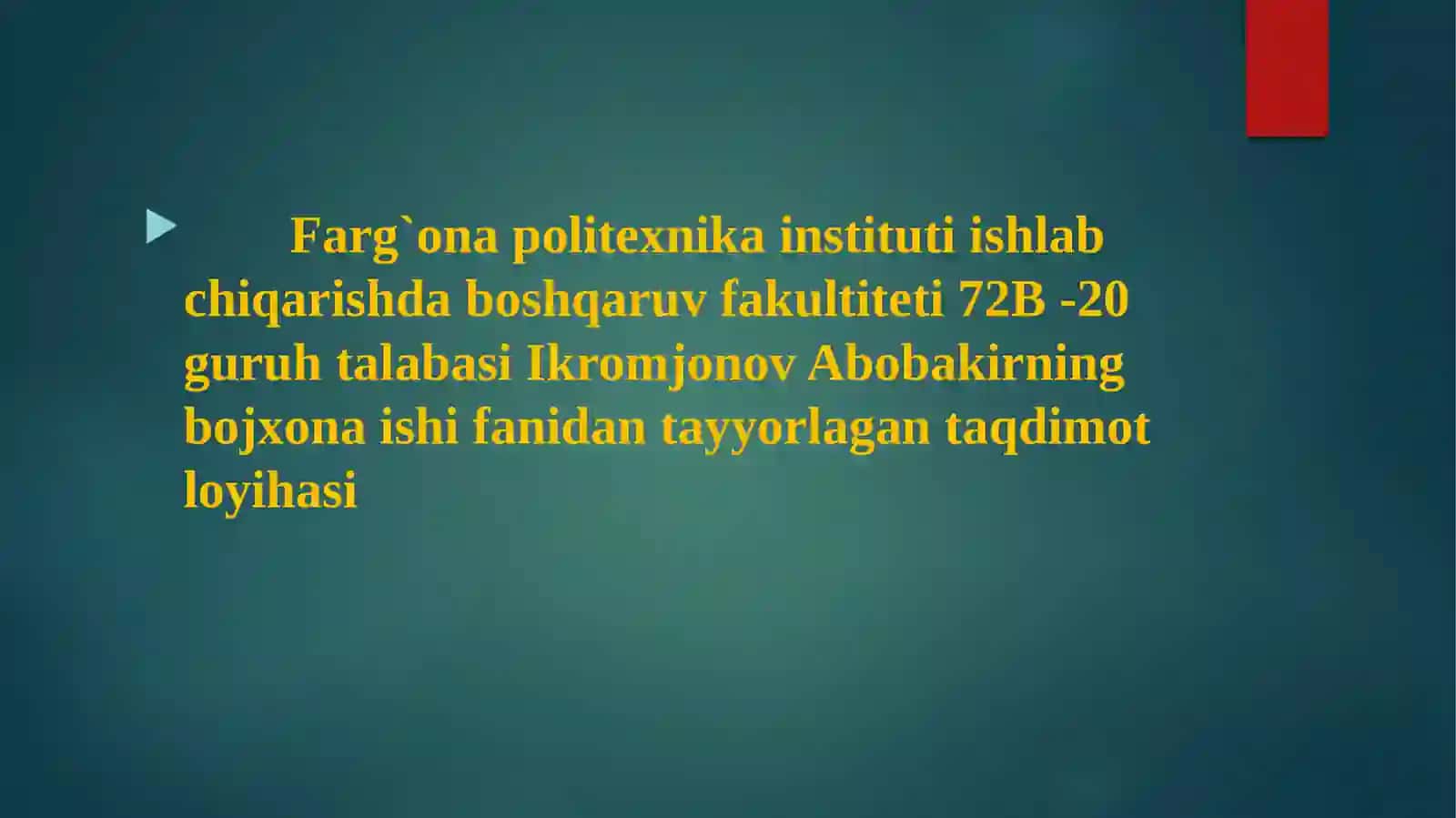 INDONEZIYA DAVLATNING IQSODIYOTI VA BOJXONA SIYOSATI 2
