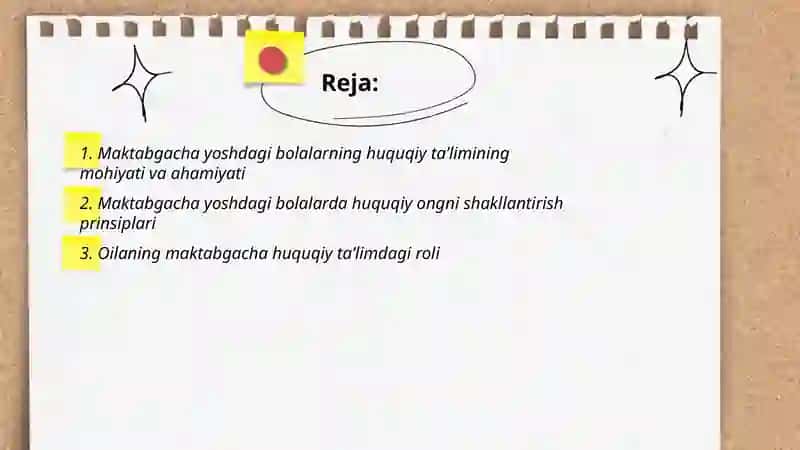 Maktabgacha yoshdagi bolalarning huquqiy taʼlimi 2