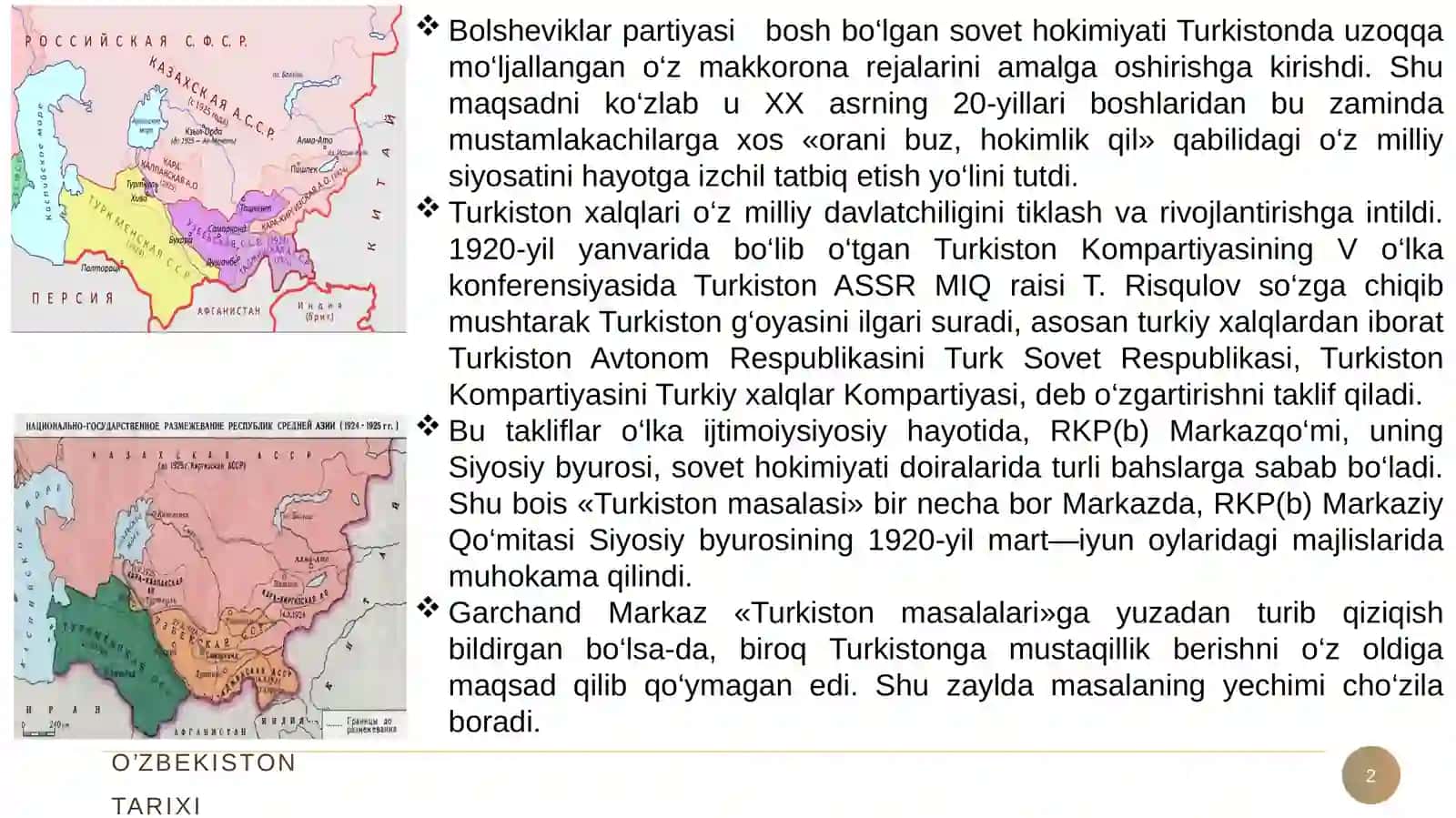 Qozoyalarcha va mustaqillik kurash 2