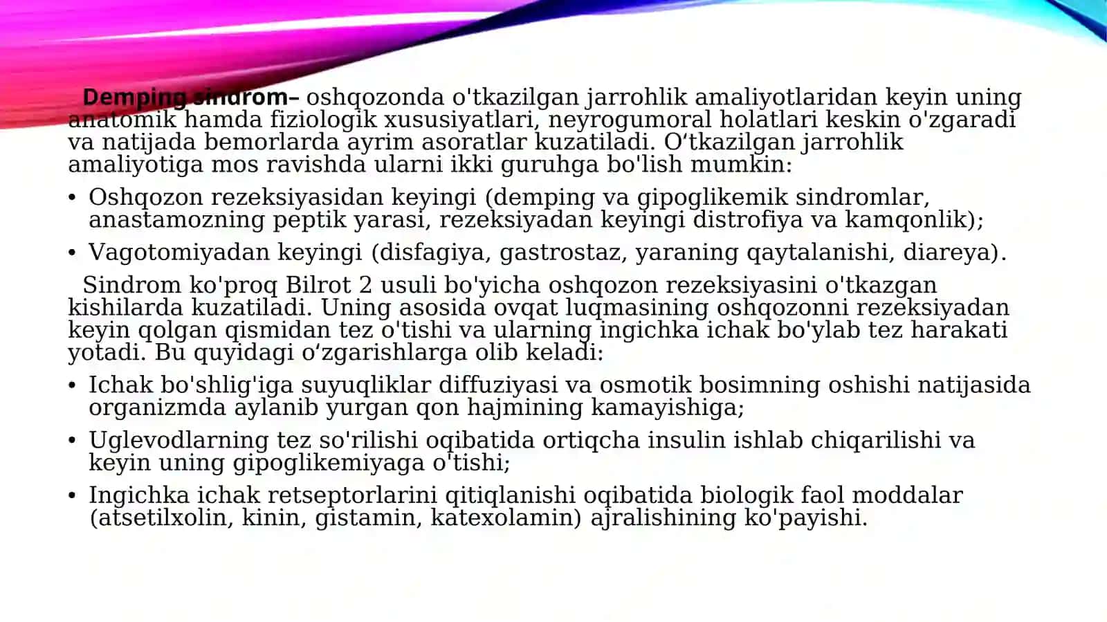 Dempingsindromi, Peyts-Egerssindromi, Menetrekasalliginingdiagnostikmezonlari 2