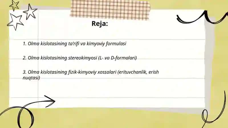 Olma kislotasi 2