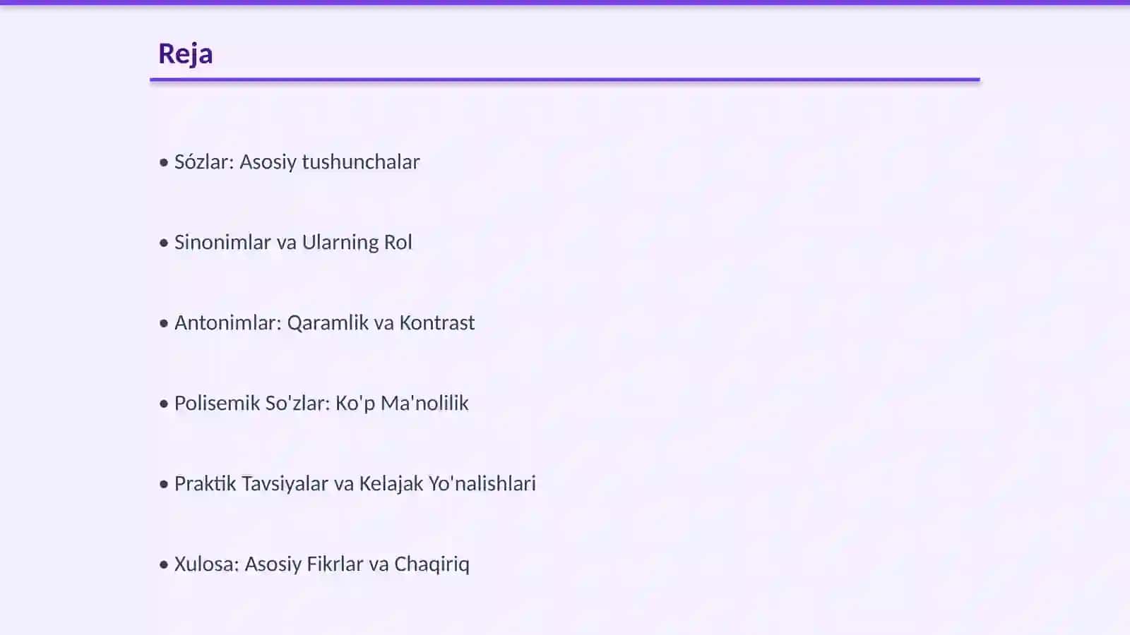 Sózlarning Ma'no Munosabatiga Kóra Turlari 2