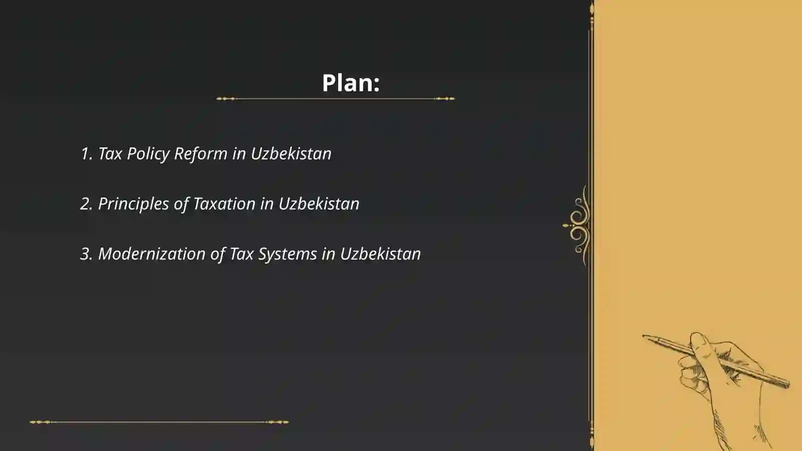 OʼZBEKISTON RESPUBLIKASI SOLIQ SIYOSATINI TAKOMILLASHTIRISH KONSEPSIYASI 2