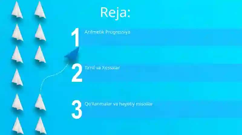 Arifmetik Progressiya 2