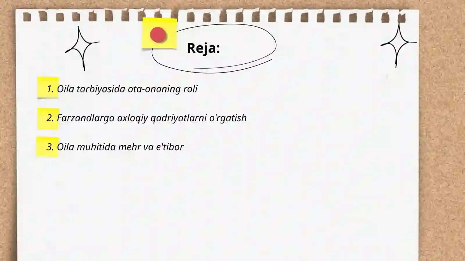 Oila tarbiyasi 2