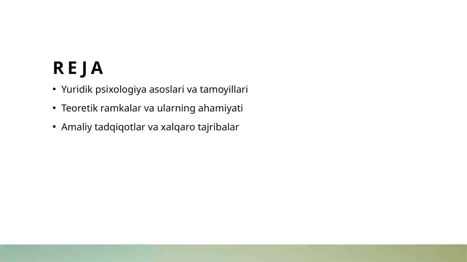 Yuridik psixologiyaning metidologik asoslari 2