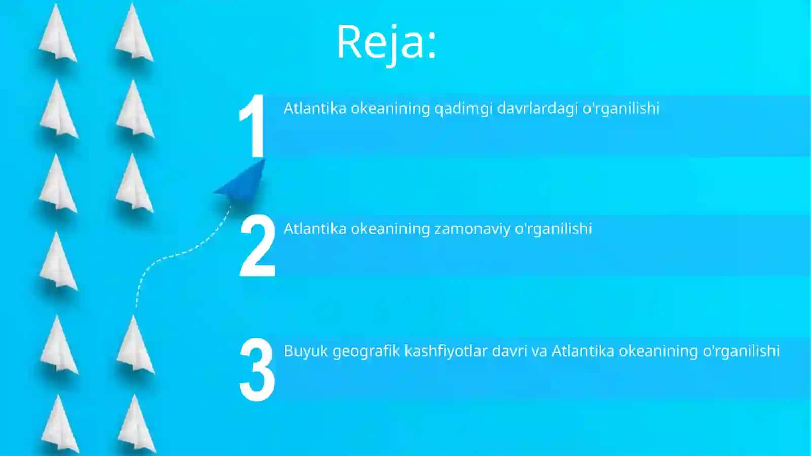 Atlantika okeanining órganilish tarixi 2