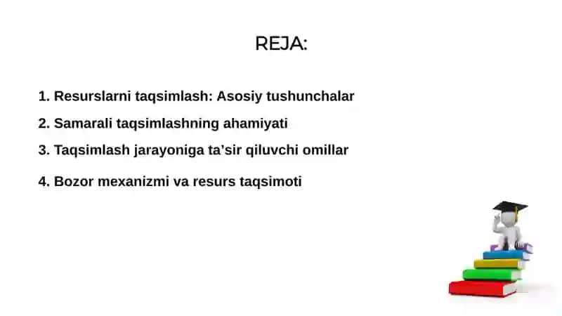 Resurslarni taqsimlash 2