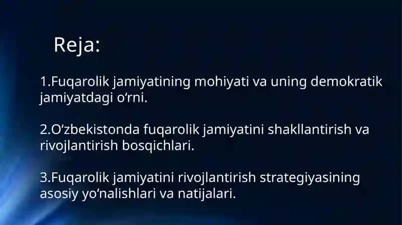 Fuqarolik jamiyatini rivojlantirish bo'yich rivojlanish strategiyasi 2