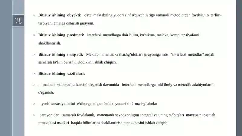 Mundarija:Kirish 2
