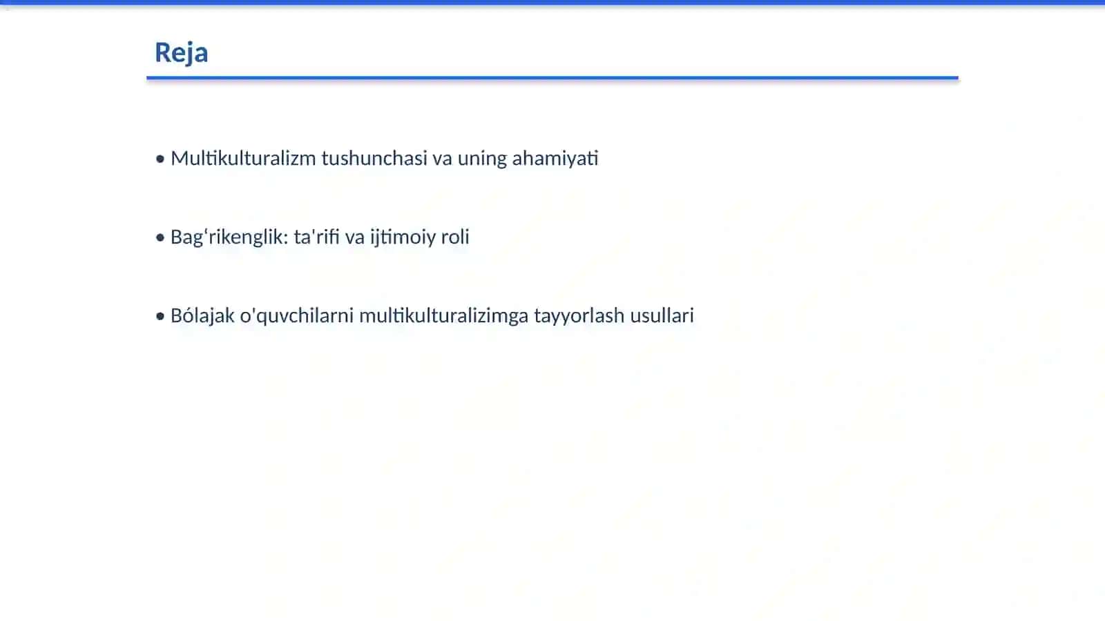 Bólajak o'quvchilarda multikulturalizim va bagʻrikenglikni shakillantirish 2