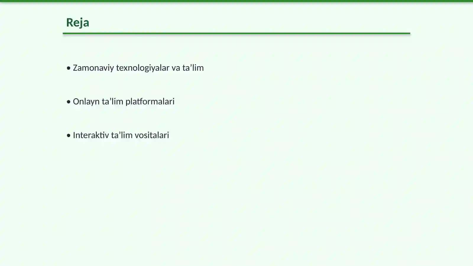 Zamonaviy texnologiyalar va taʼlim 2