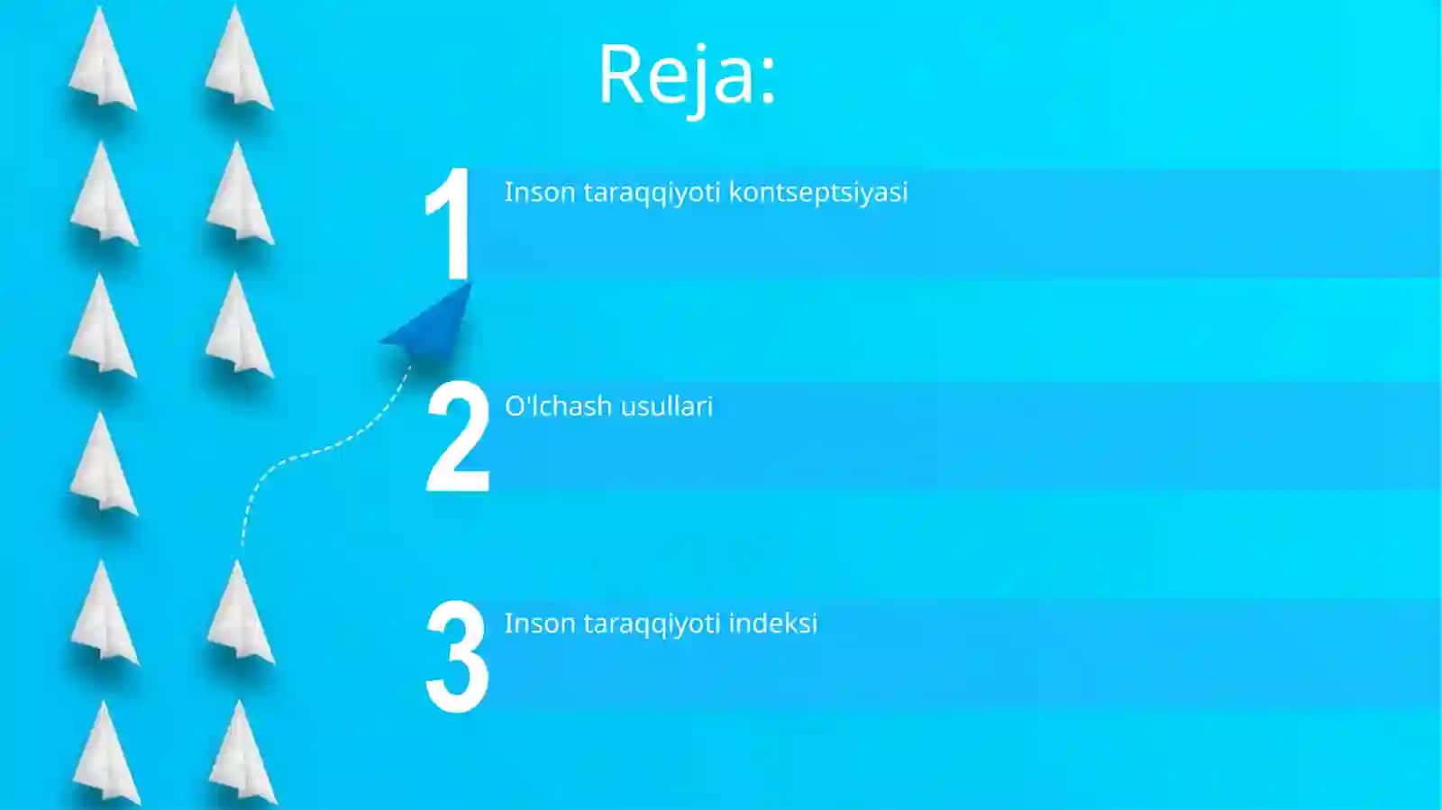 Inson taraqqiyoti konsepsiyasi 2