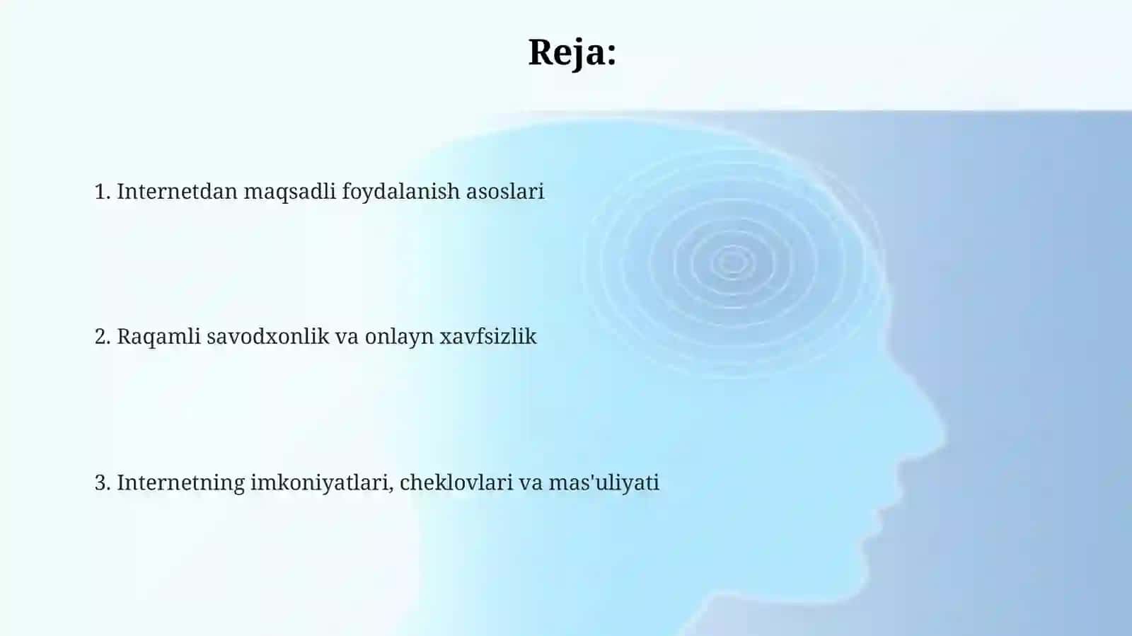 Internetdan maqsadli foydalanish asoslari 2