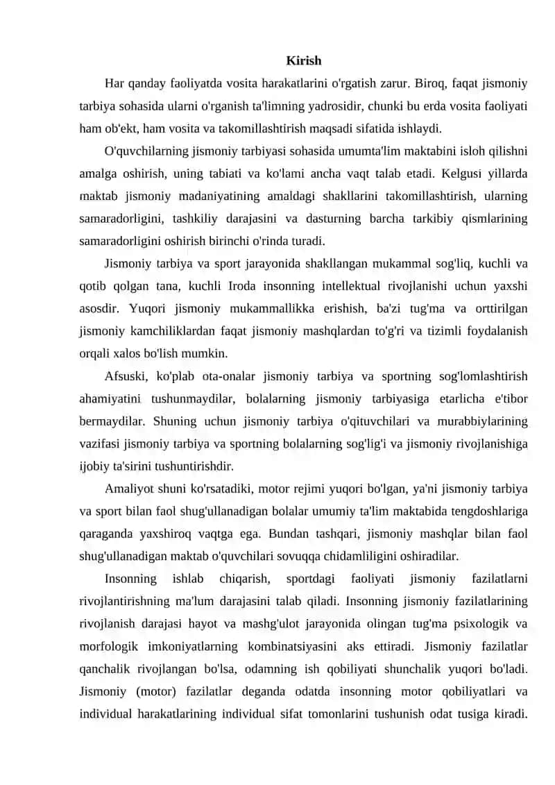 Voleybolda turli yoshdagi bolalarda kuchni rivojlantirish usullari 2