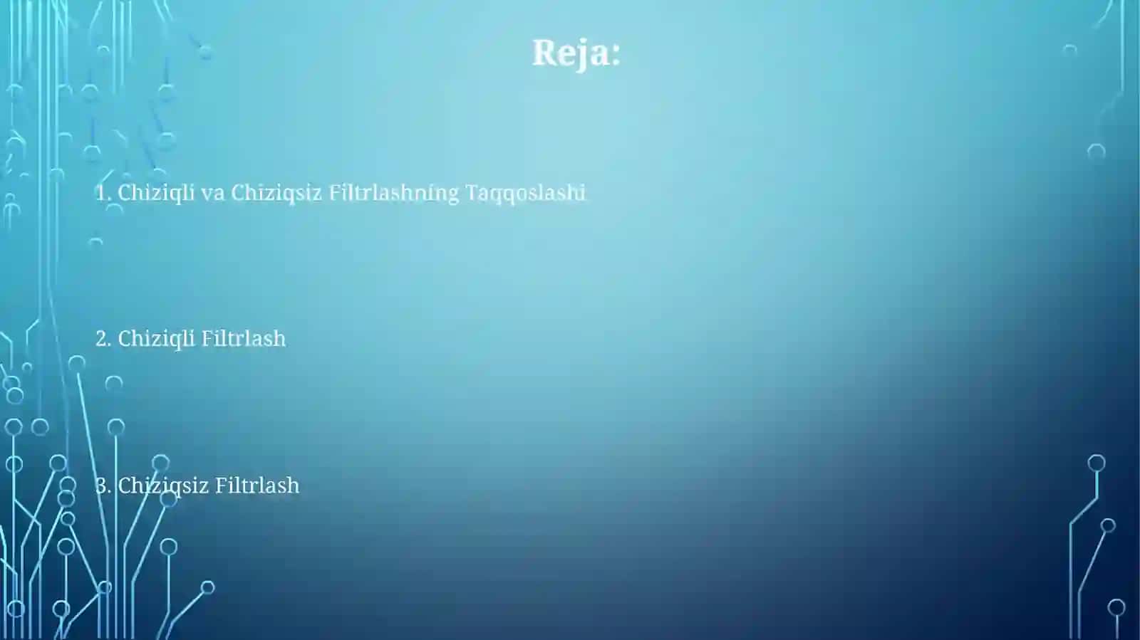 Chiziqlivachiziqliboʻlmaganfiltirlash 2