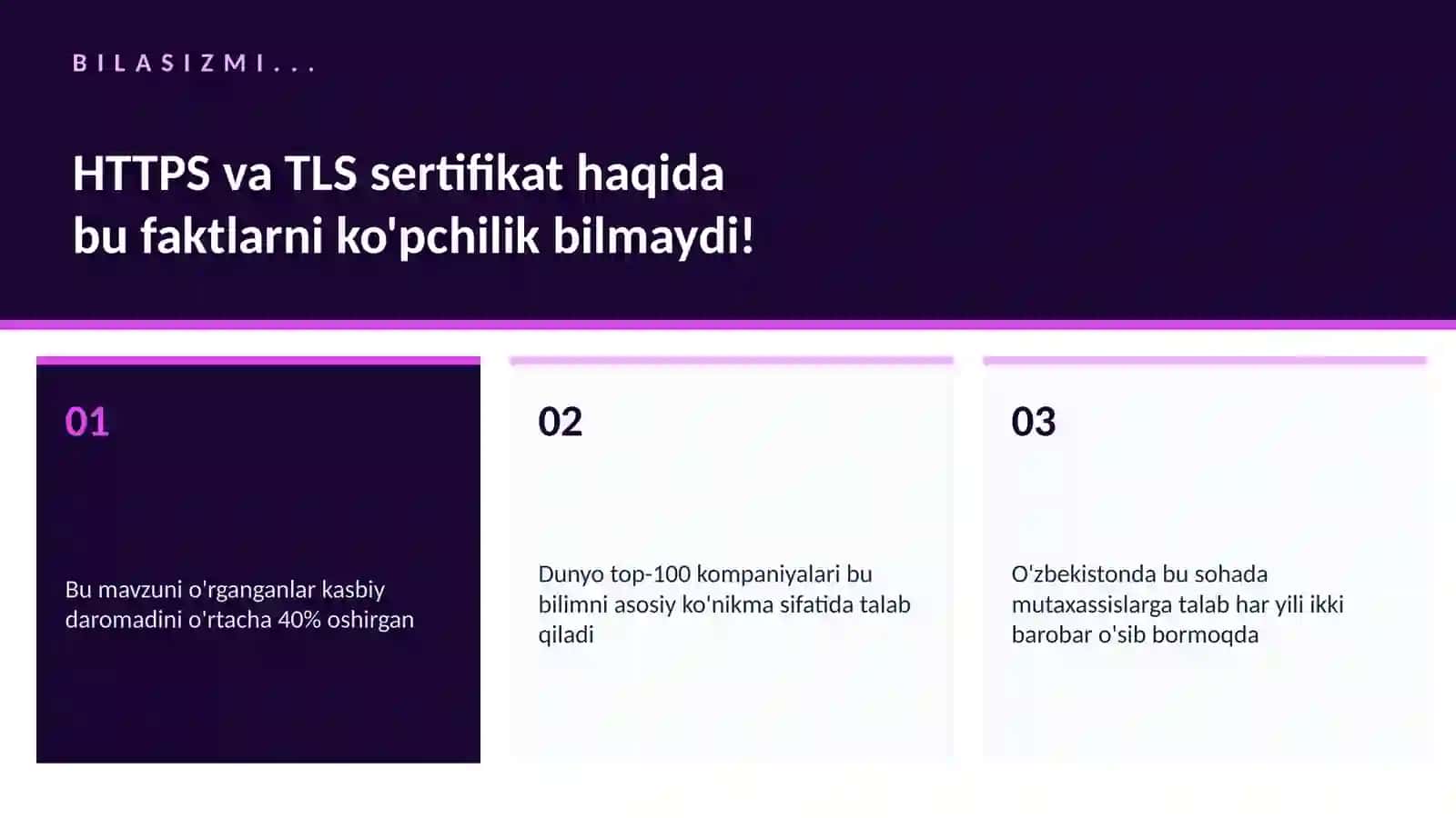 HTTPS va TLS sertifikat 2