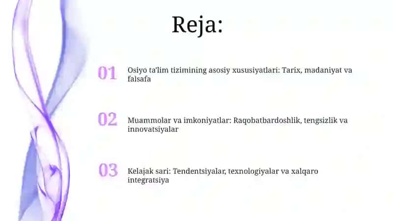 Osiyo ta'lim tizimining o'ziga xos xususiyatlari: Tarix va Konfutsiylik ta'siri 2