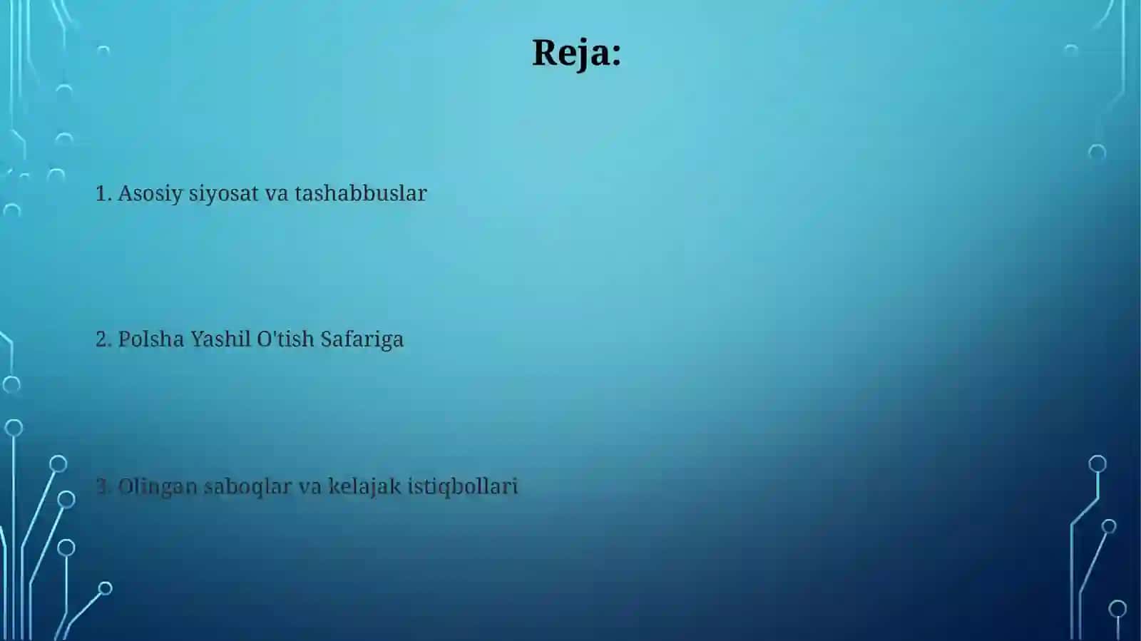 Yashiliqtisodiyotgaoʻtishxorijtajribasi 2