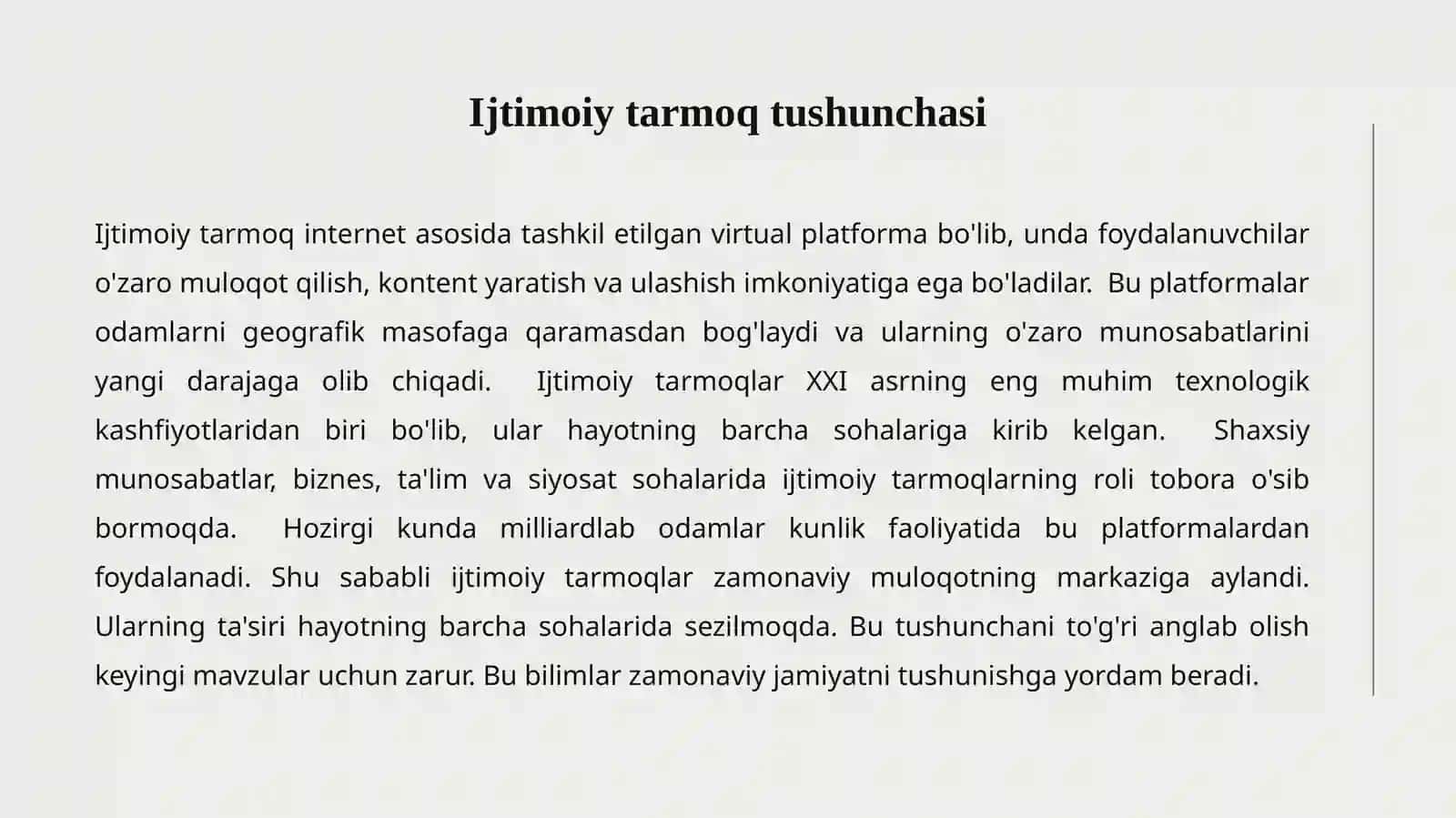 IJTIMOIY TARMOQ VA VIDEOKONFERENSIYALAR 2