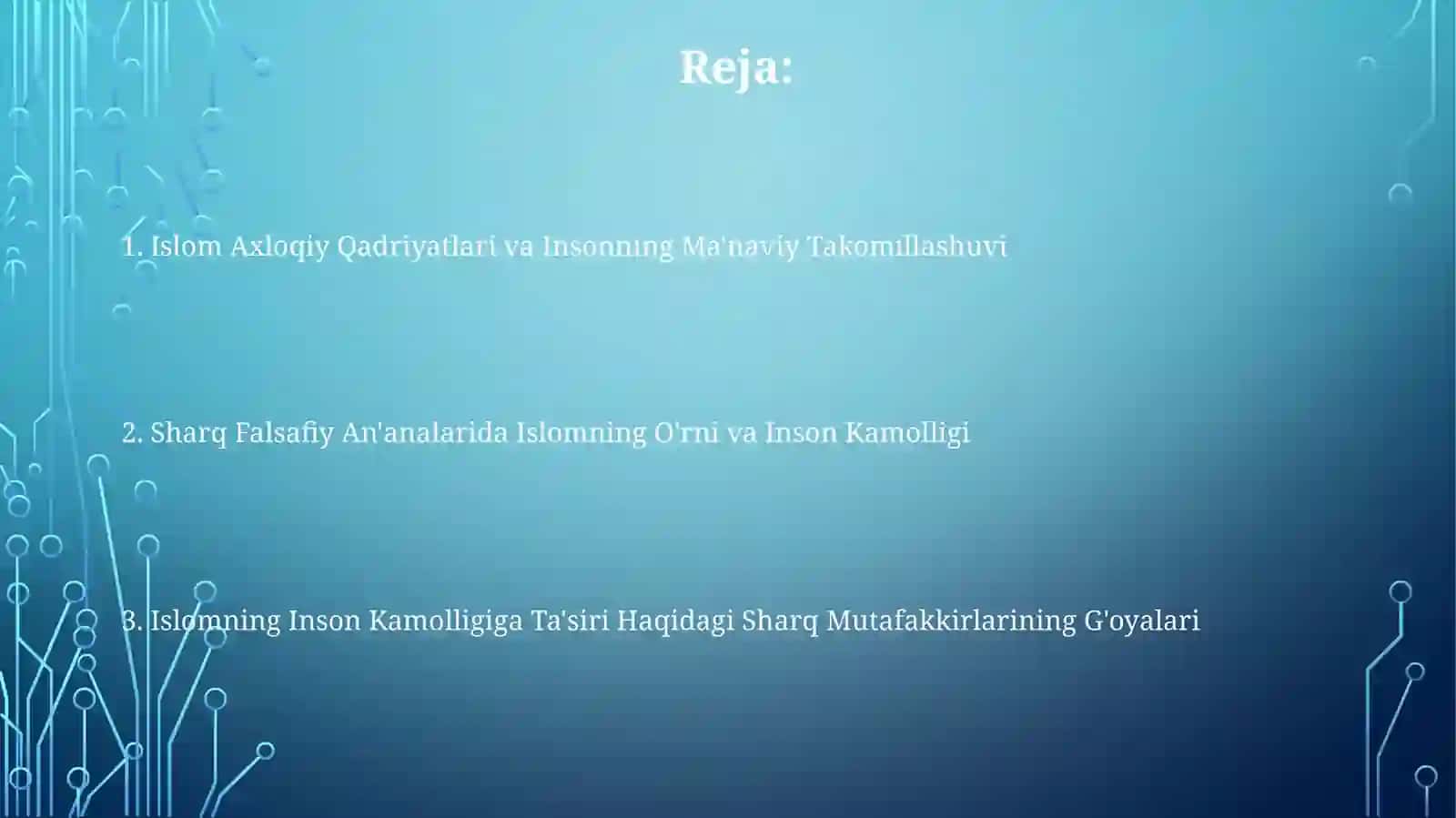 Islom Axloqiy Qadriyatlari va Insonning Ma'naviy Takomillashuvi 2