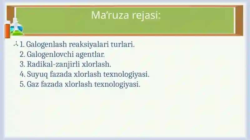 Galogenlibirikmalarsintezi 2