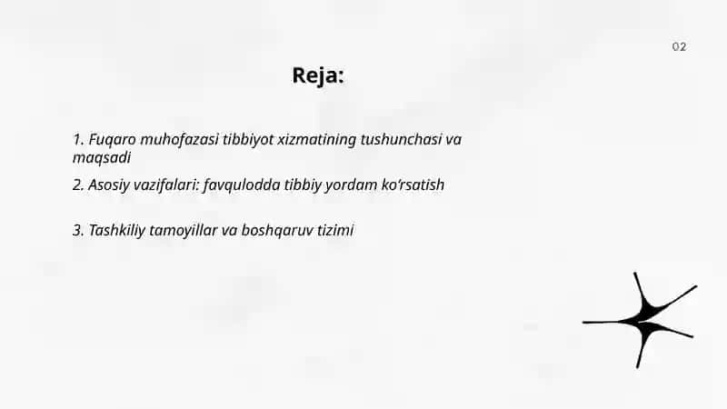 Fuqaro muhofazasi tibbiyot xizmati,vazifasi,tashkiliy tamoillar 2